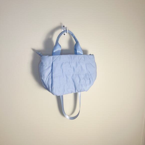 Old Navy Puff Active Tote Blue New Crossbody - Picture 2 of 6